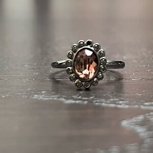 Swarovski ring missing stone size 7